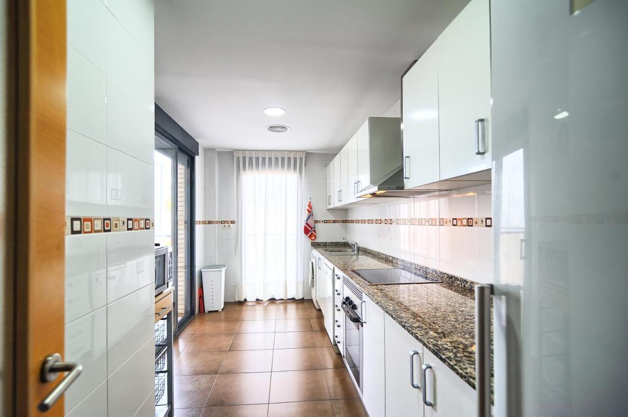 Apartamento Amplio. Vistas A La Playa Puzol Eksteriør bilde